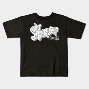 Vintage Denver, CO Kids T-Shirt